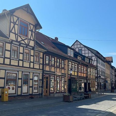Ferienwohnung Wetzig W2 - Breite Strasse 104 韦尼格罗德 外观 照片