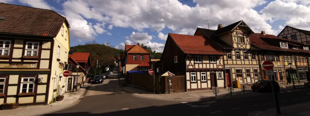 Ferienwohnung Wetzig W2 - Breite Strasse 104 韦尼格罗德 外观 照片